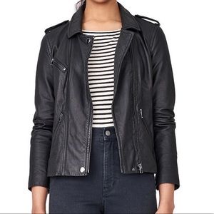 Rebecca Taylor Leather Biker Jacket